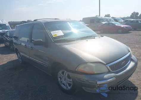 2002 Ford Windstar Se из США, поврежденный, VIN 2FMDA52412BB59618